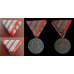 Стрічка-трикутник Медаль За Поранення (2 поранення) Verwundetenmedaille