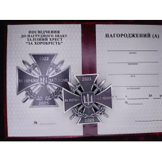 Нагрудний знак Залізний Хрест За Хоробрість 2022-2025