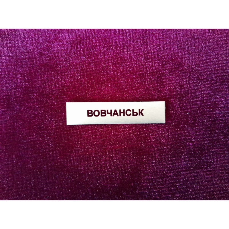Накладка Вовчанськ до медалі