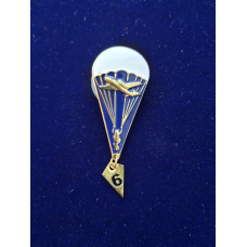 Знак парашутист 6 стрибків