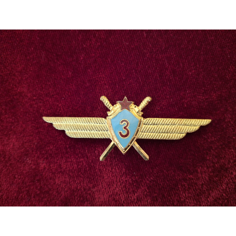 Знак класності льотчик ВПС 3 клас