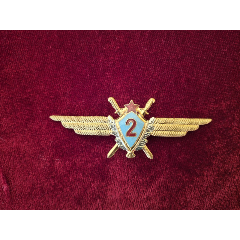 Знак класності льотчик ВПС 2 клас