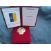 Почесний нагрудний знак За Доброчинність + футляр